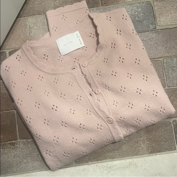 Coco McCall Pointelle Cardigan - Picture 7 of 8